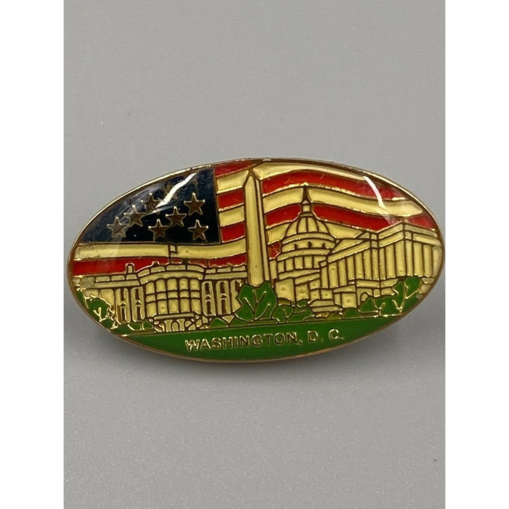 Washington DC 1”‎ Lapel Hat Pin